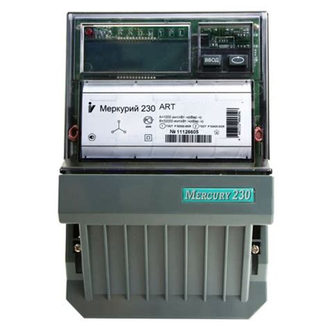 Счетчик электроэнергии Меркурий 230 ART-03 PQRSIDN (5-7,5А ...