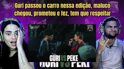 React Guri Vs Peke Grande Final Batalha Do Tanque Rj Youtube