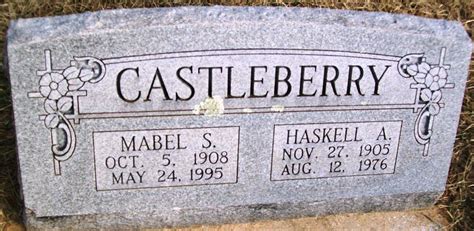 Mabel Rebecca Skaggs Castleberry Find A Grave Memorial