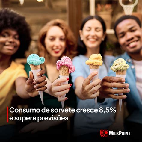 Posso Chupar Você E O Sorvete - Você sabia que o consumo de sorvete no Brasil cresceu 8,5% em 2024 ...