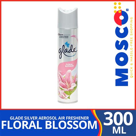 Glade Silver Aerosol Floral Blossom Air Freshener 300ml Lazada Ph