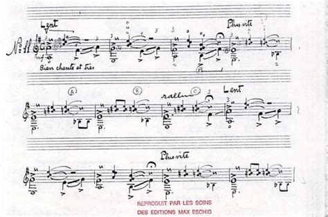 Villa Lobos Heitor Etude No 11 From The 1928 Manuscript