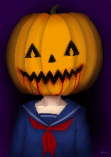 Pumpkin Head By Hiyok0 On Deviantart