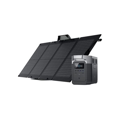 EcoFlow DELTA + 110W Portable Solar Panel - EcoFlow US