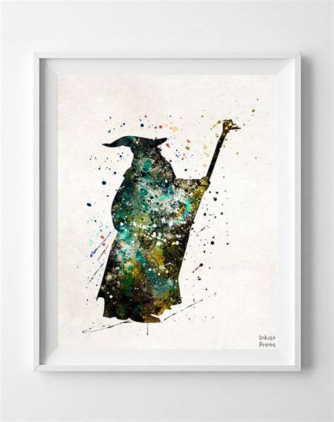 Lord Of The Rings Watercolor at PaintingValley.com | Explore collection ...