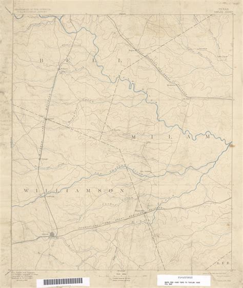 Milam County Texas Historical Topographic Maps – Texas Map Store