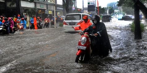 Musim Hujan BPBD DKI Imbau Perkantoran Di Jakarta Lakukan WFH