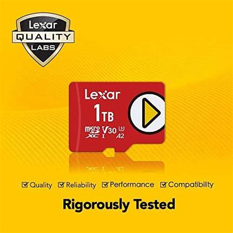 Lexar Play Carte Micro Sd Go Mo S Lecture Chez Amazon