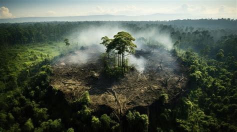 Premium AI Image | Burning Forests The Devastating Impact of ...