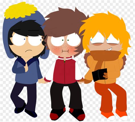 Southpark Kenny McCormick Clyde Donovan Kyle Broflovski Eric Cartman