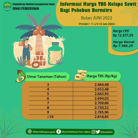 Informasi Harga Tbs Kelapa Sawit Bagi Pekebun Bermitra Periode 1 15