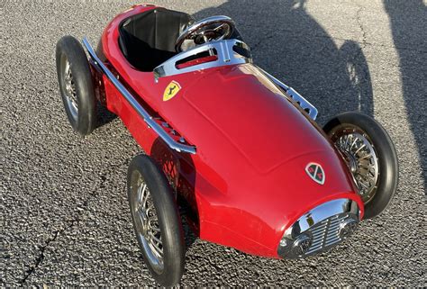 No Reserve American Retro Red Racer Pedal Car For Sale On Bat Auctions