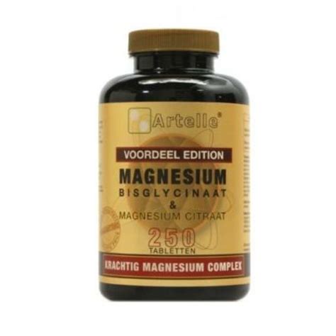 Artelle Magnesium Bisglycinaat Citraat Tabletten