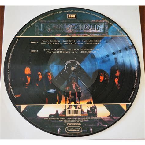 The X Factor Picture Disc Limited Edition Brazil Rare Vg By Iron