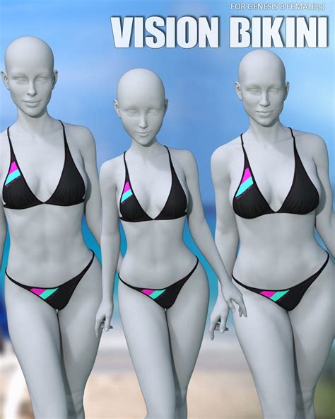 Vision Bikini For Genesis 8 Females Daz 3D