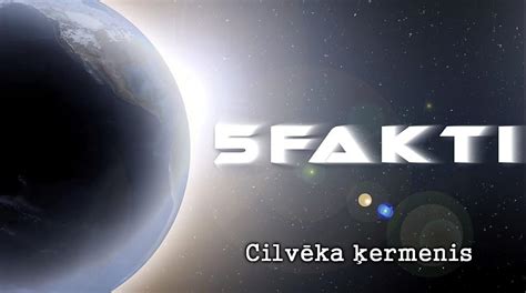 5 interesanti fakti par cilvēka ķermeni Spoki