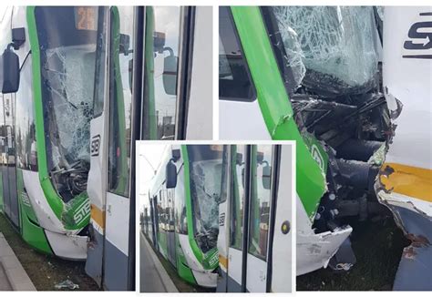 Accident Grav N Capital Dou Tramvaie S Au Ciocnit Violent Pe