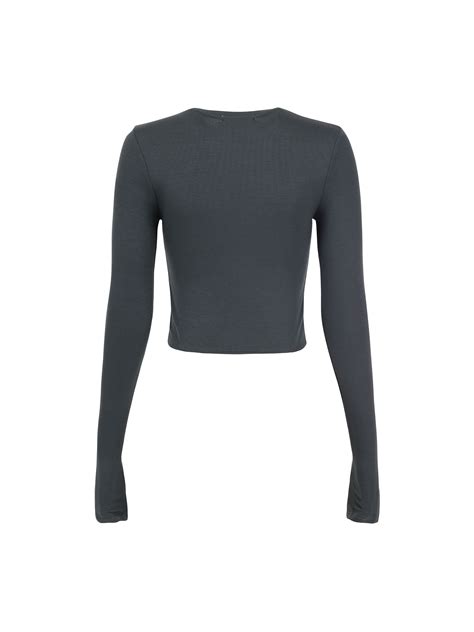 Cropped Crew Long Sleeve Tracy Anderson