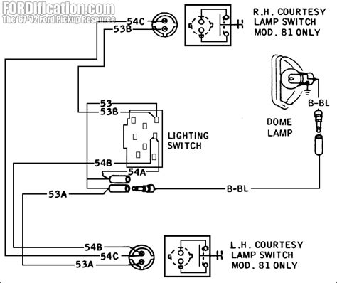 Ford Ranger Dome Light Switch Location