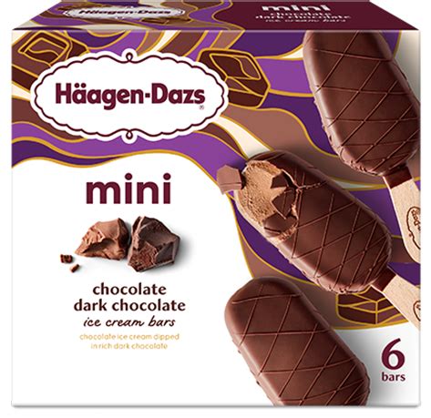 Chocolate Dark Chocolate Ice Cream Bar Official Häagen Dazs