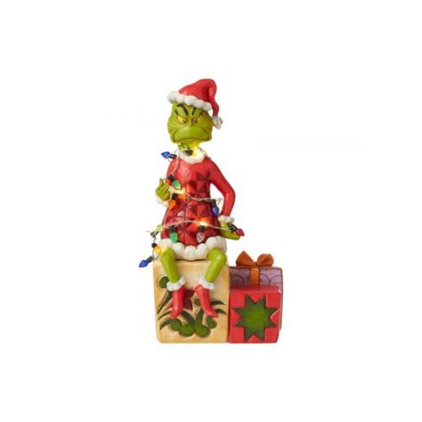 Grinch With Lights Figurine The Grinch By Jim Shore Wondertoys Nl