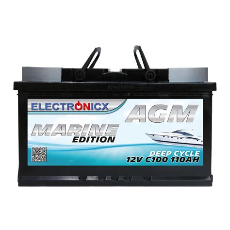 AMG-Batterie "Marine Edition" 110Ah Versorgungsbatterie, 132,49