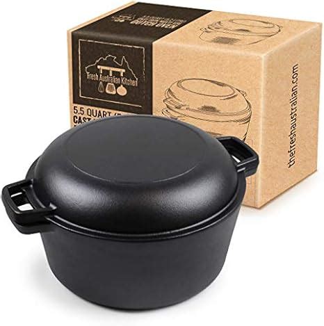 Fresh Australian Kitchen Dutch Oven Litre Pan Cm Skillet Set