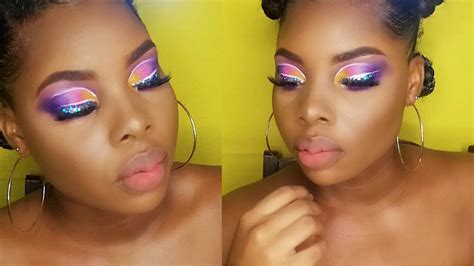 Pride Month Inspired Colourful Makeup Tutorial Eyebrow Routine Simply