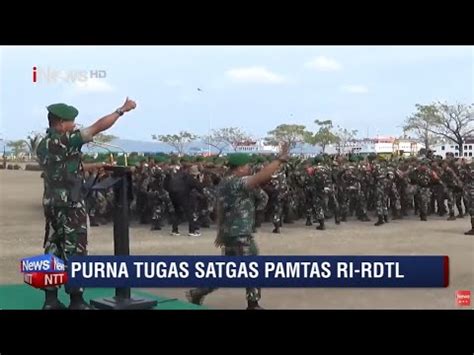 Inews Ntt Danrem Wira Sakti Kupang Lepas Purna Tugas Ratusan