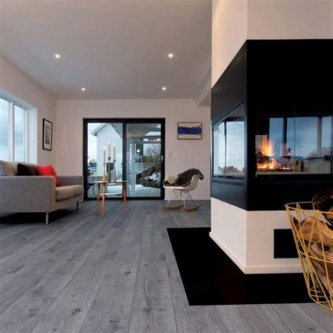 Gray Wood Flooring Room Design – Flooring Ideas