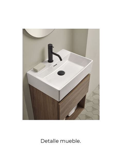 Mueble de baño pequeño con lavabo Mini de Sanchís