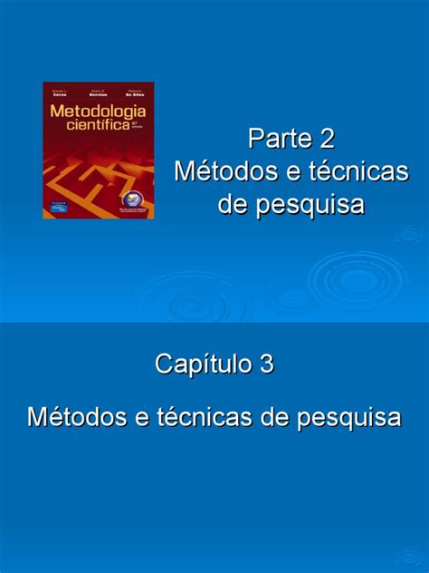 PDF PPTs Parte II Métodos e Técnicas de Pesquisa DOKUMEN TIPS