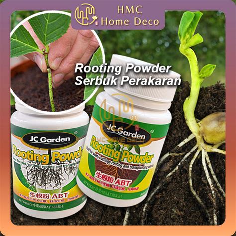 Rooting Powder Jc Garden Serbuk Perakaran Serbuk Penggalak Akar Bunga