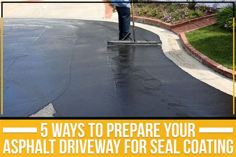 Ways To Prepare Your Asphalt Driveway For Seal Coating Any Asphalt Blog