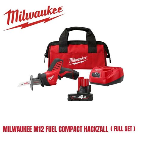 MIwaukee M12 CHZ 0 Compact Hackzall FULL SET Shopee Malaysia