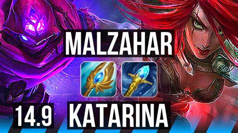 Malzahar Vs Katarina Mid Rank Malz Tr Master