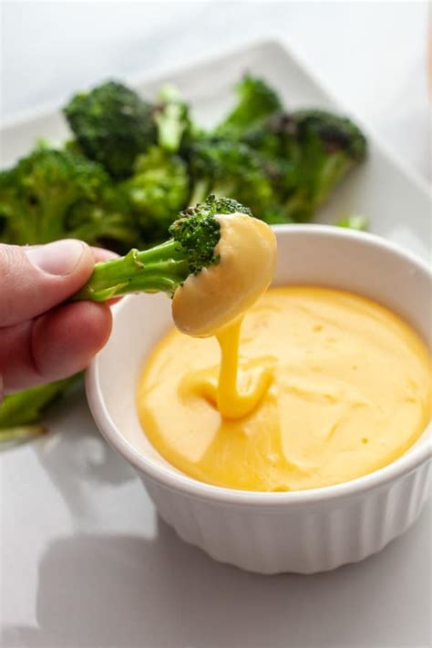 Grilled Broccoli With Cheddar Cheese Sauce ~ Crunch Time Kitchen