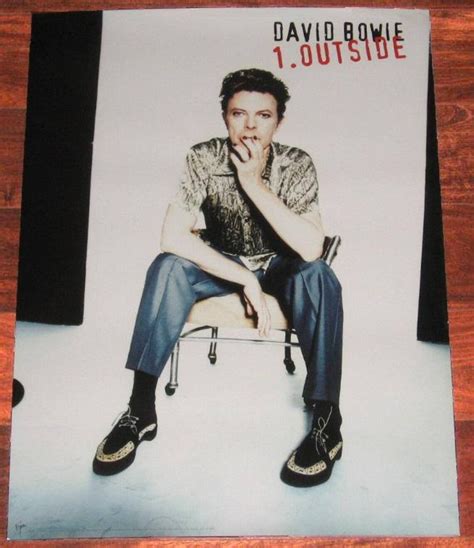 David Bowie 1.OUTSIDE Original 1995 US Promotional Only Poster | Etsy