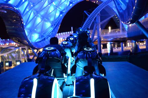 Tron Roller Coaster Review Of Shanghai Disneyland Ride