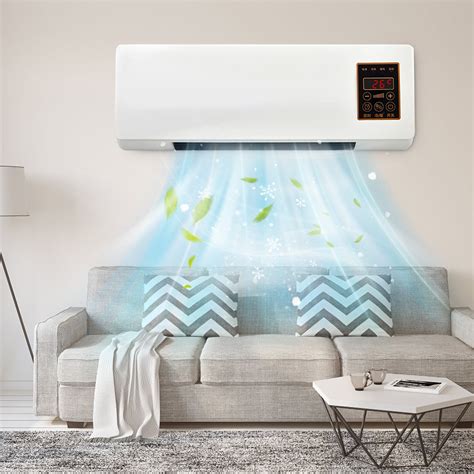 Fanshiluo Small Wall-Mounted Air Conditioner and Heater Combo, Vertical ...