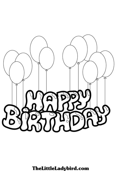 Happy Birthday Drawing Images at GetDrawings | Free download