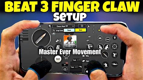 Best 3 Finger Claw Control Setting 3 Finger Control Code BGMI