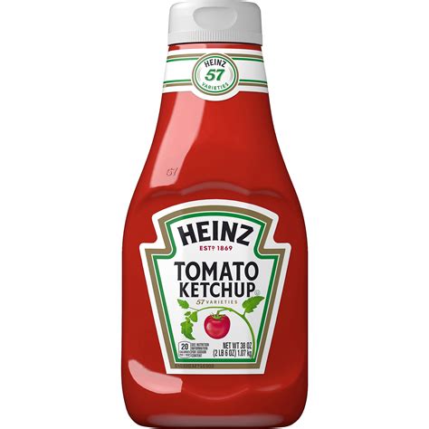 Heinz Tomato Ketchup 38 Oz Bottle