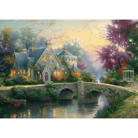 Avondstemming Thomas Kinkade Puzzel 3000 Schmidt