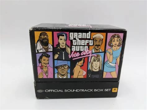 GRAND THEFT AUTO Vice City Official Soundtrack CD Box Set 100 Complete