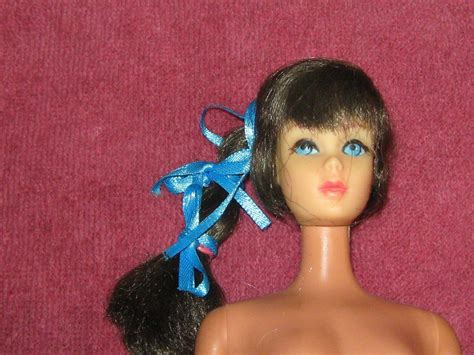 Vintage S Brunette Talking Barbie Head No Body L K