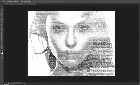 Create a Easy Typographic Portrait in Photoshop [Tutorial]