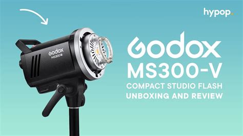 Godox MS300-V Compact Studio Flash | Unboxing & Review - YouTube