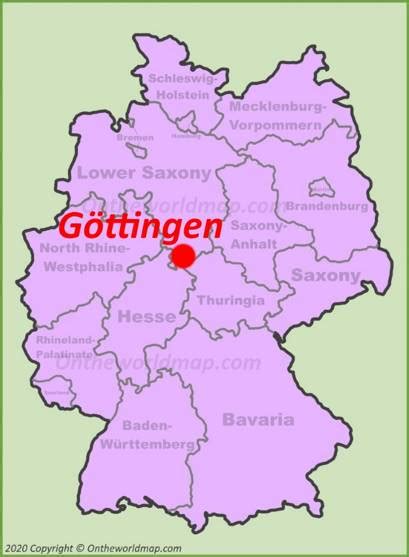 Göttingen Map | Germany | Maps of Göttingen