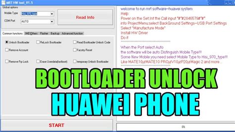 How To Unlock Relock Bootloader For Huawei Tested